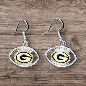 Green Bay Packers Team Earrings•NWOT•